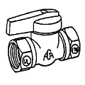 1/2 Gas Ball Valve