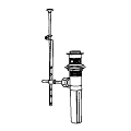 CP Brass Lav Pop-Up