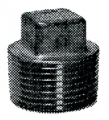 1/4" 304 SS Square Plug