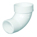 1-1/2 PVC DWV St 1/4 Bend