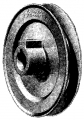 1-1/2x1/2 A-Groove Alum Pulley