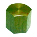 1/8" Black Steel Pipe Cap