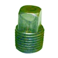 1/8" Black Steel Sq Hd Plug