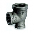 1/2x1/2x1/4" Std MI Black Tee