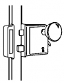 Vertical Rim Lock