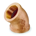 1/8" 45Deg Brass Ell