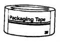 2"x110Yd 3M Clear Seal Tape