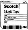 1/2x36Yd Magic Tape Refill