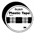 3M 1-1/2x125" Clr Plastic Tape