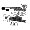 Toilet Bolts & Screw