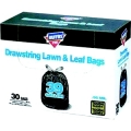 39Gal Drawstring Lawn Bag 30Ct